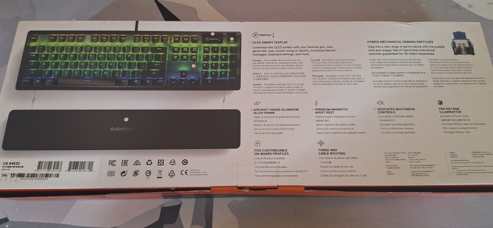SteelSeries Apex 5 Tastatura Gaming