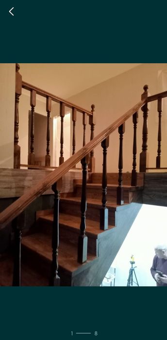 Изготовление и установка лестниц.