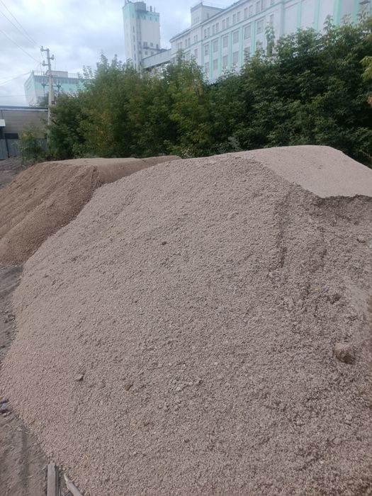 Песок чистый балласт