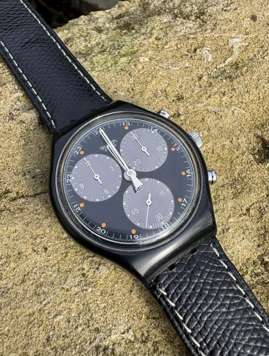 Мъжки часовник Swatch Wall Street (SCB106)