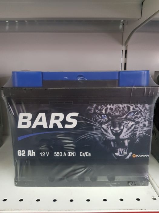 Аккумулятор Bars 62Ah 550A, скидка за старый 5000 тенге