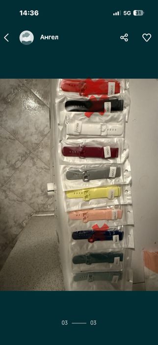 Силиконови каишки за смарт часовници Huawei gt2,gt3,gt4,gt 5 и samsung