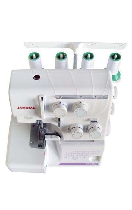 Оверлок Janome 8002DX белый