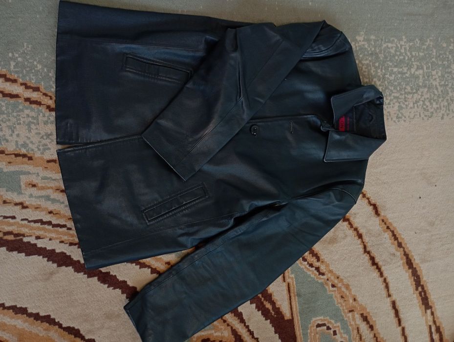 Коженный куртка мурской