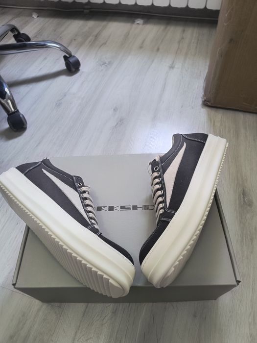 Rick Owens vans canvas black 44