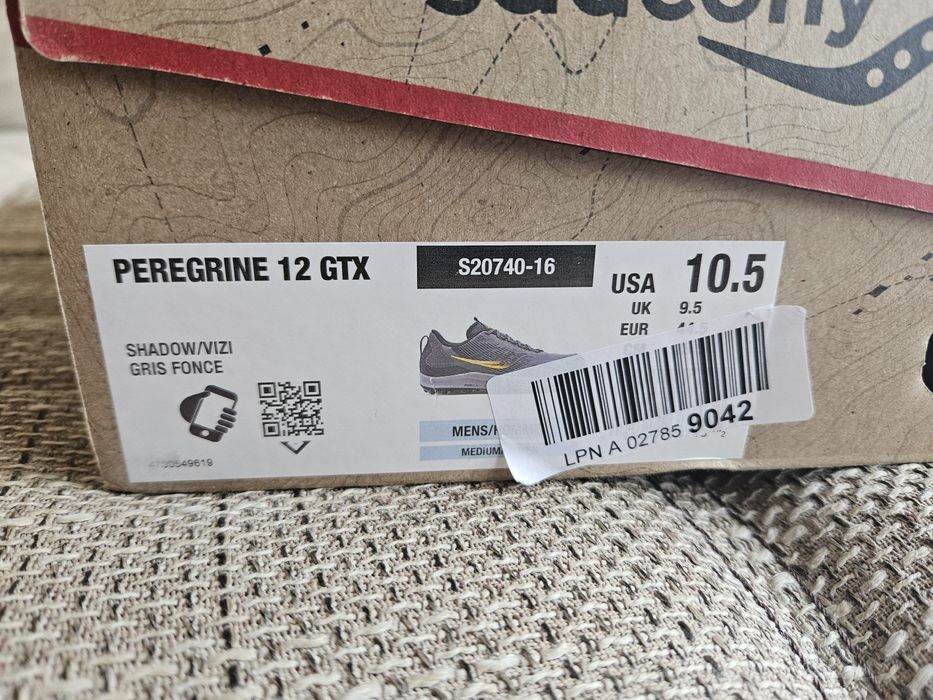 Saucony Peregrine 12 GTX, N44.5