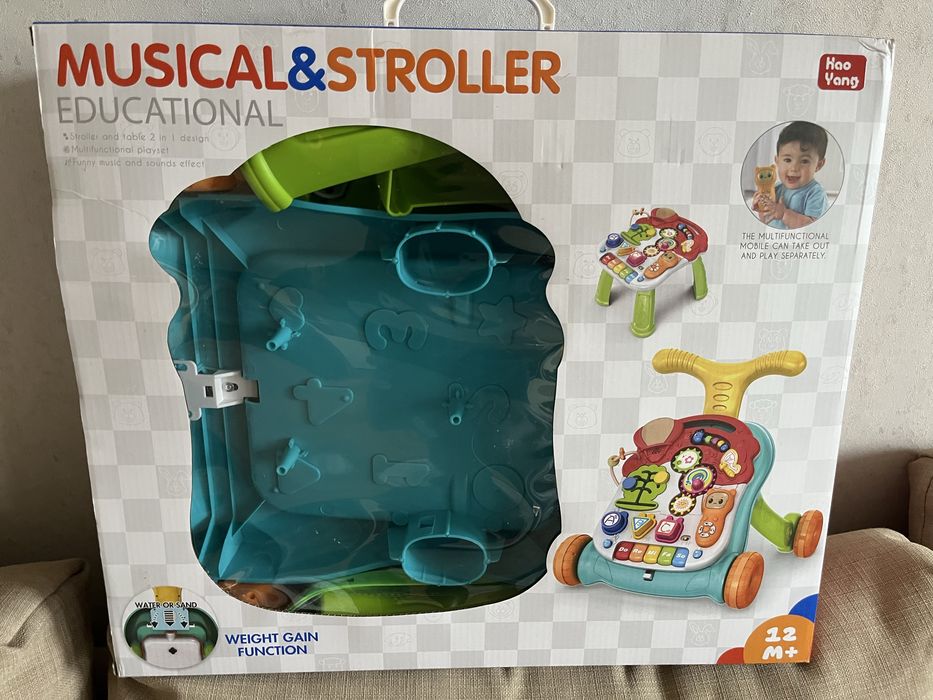 Проходилка уокър 2 в 1 Musical Stroller