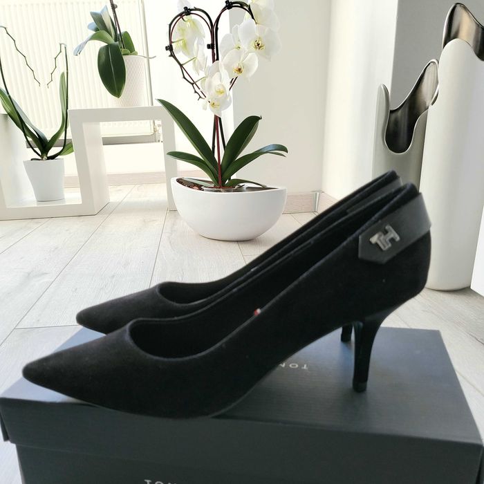 Pantofi Tommy Hilfiger piele