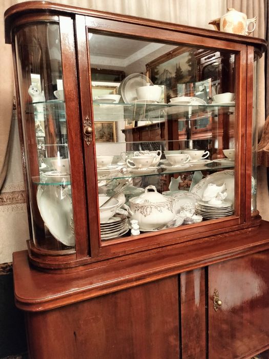 Витрина ГДР, 1962г. , орех. 150000