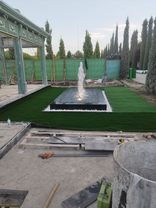 Строительство фантан