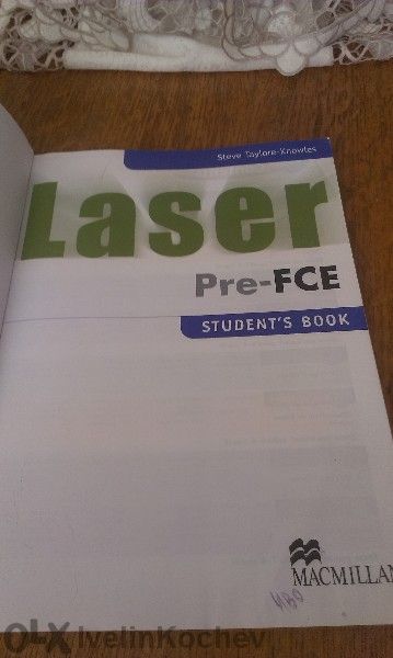 Laser Pre-fce - Учебник и учебна тетрадка по английски език