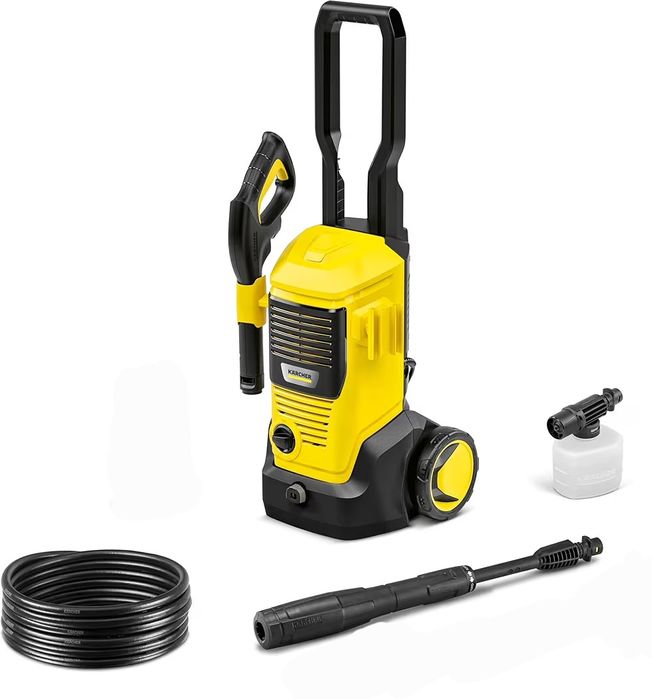 Водоструйка Kärcher K 5 FJ,налягане 145бар,500л/ч,HD пистолет, Vario Power Jet, Дюза за пяна.