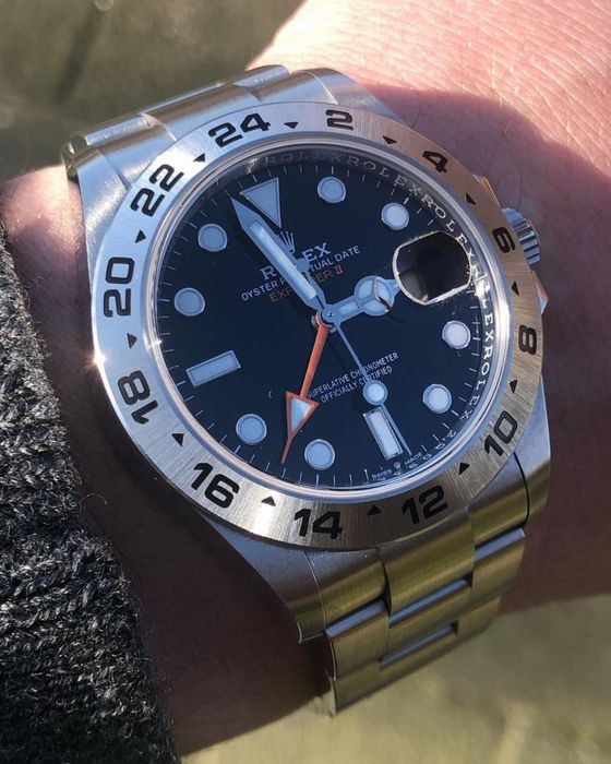 Rolex Explorer ll Black Dial 42,mm