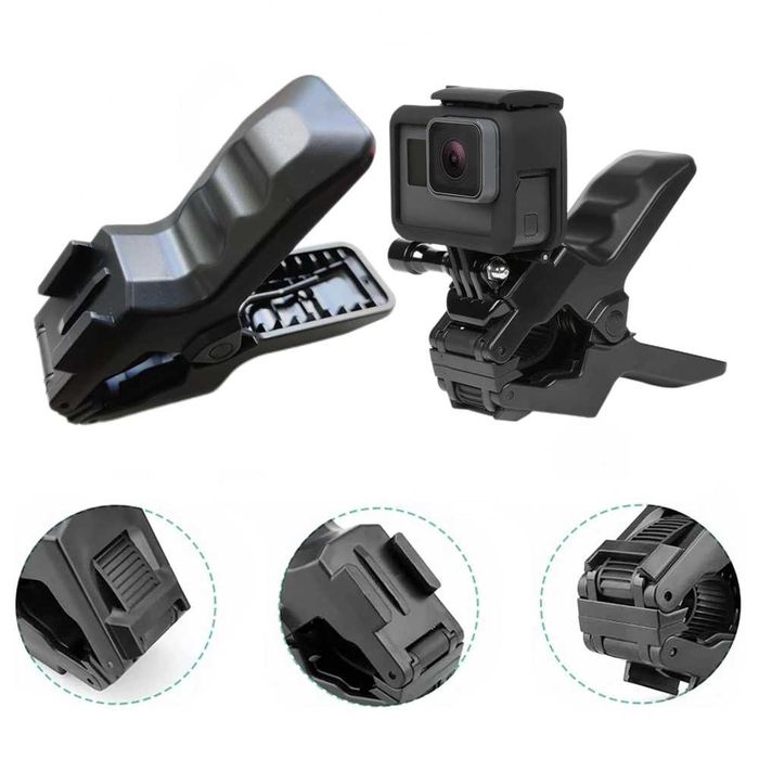 Sistem prindere clema si brat flexibil camera actiune GoPro DJI Osmo
