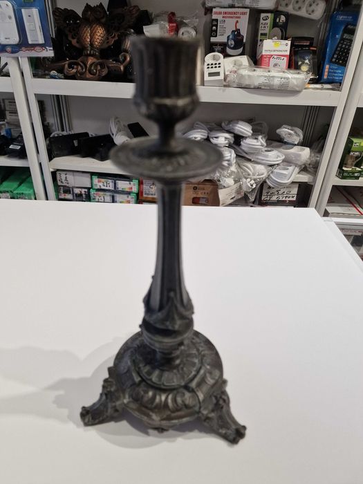 Ретро Бронзов Свещник