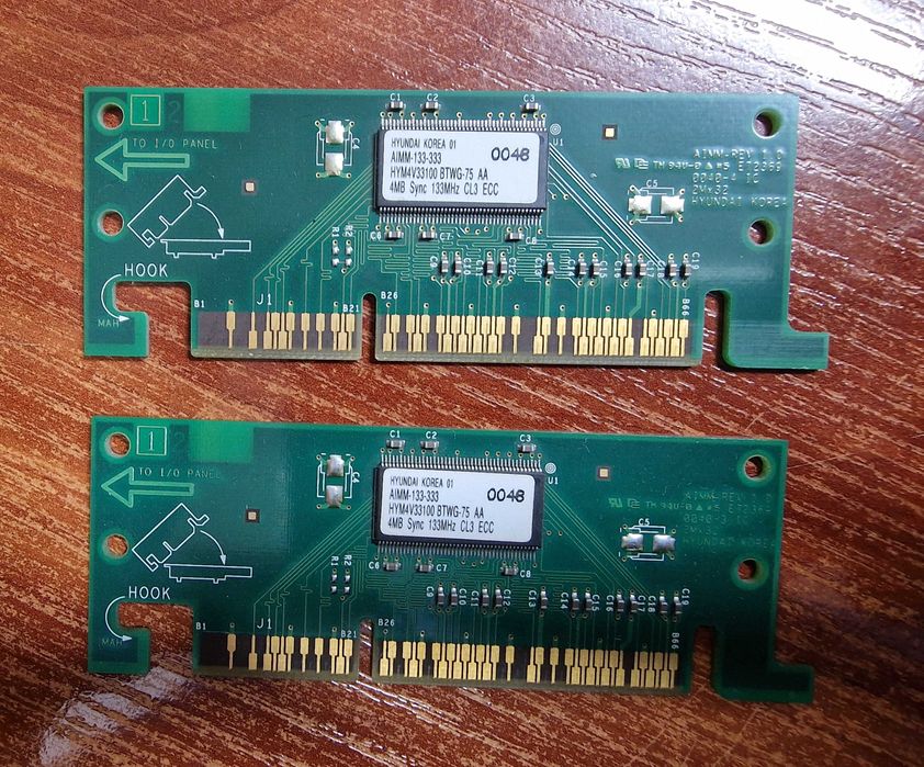 Ретро видео кеш модул AIMM 4MB SDRAM (Intel 815) - Hyundai