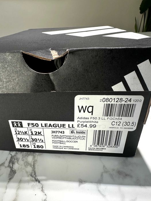 ADIDAS F50 Детски обувки за футбол размер 30