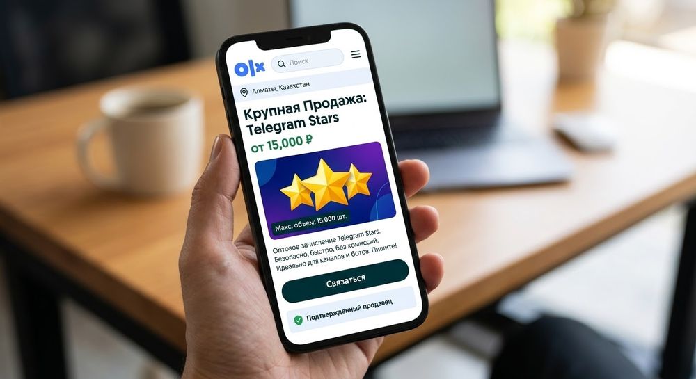 Продажа Telegram Stars (Звёзды Телеграм) — До 15 000 шт. / Быстро и

н