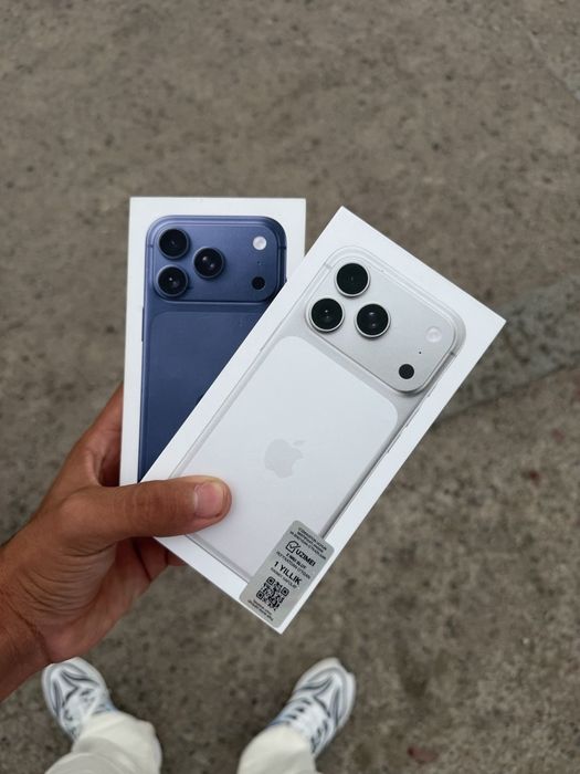 Iphone 17 pro karobkasi bor imeyka otgan