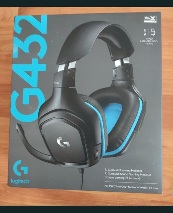 Căști gaming Logitech G432 sigilate