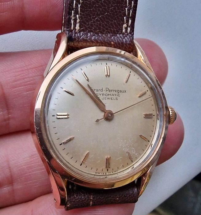 Ceas Girard Perregaux Giromatic carcasa aur