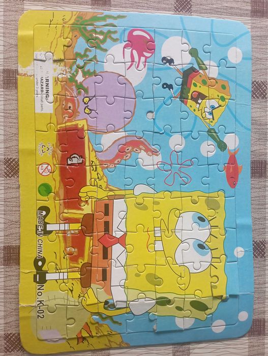 Детски пъзели с анимационни герои