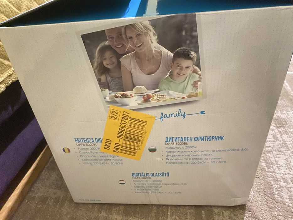Friteuza Airfryer 2000W Capacitate XL 5L