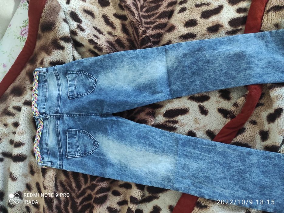 Джинсы детские для девочки