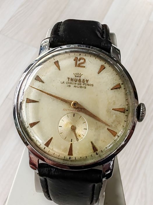 Ceas Thussy Anii'40, Int Manuala 37 mm Funcționează excelent!