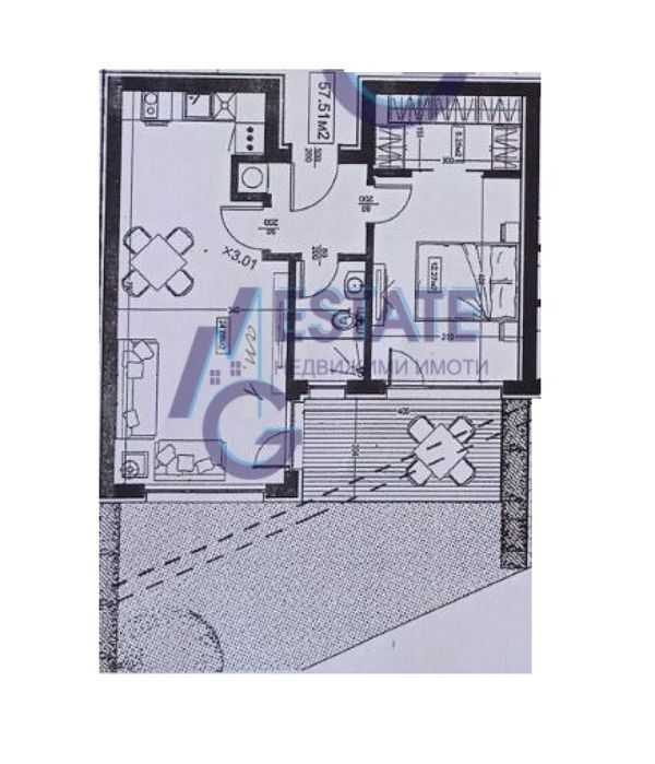 Продажба на 2-стаен в гр. Царево - 73,59 m² - снимка 12