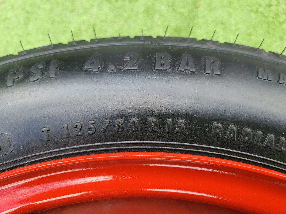 Резервна гума патерица 15 5х98 Фият ,Алфа,Ланчия ,Fiat ,Alfa Romeo,Lan