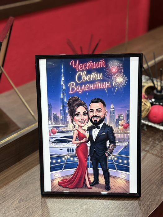 Персонализирани карикатури по ваша снимка