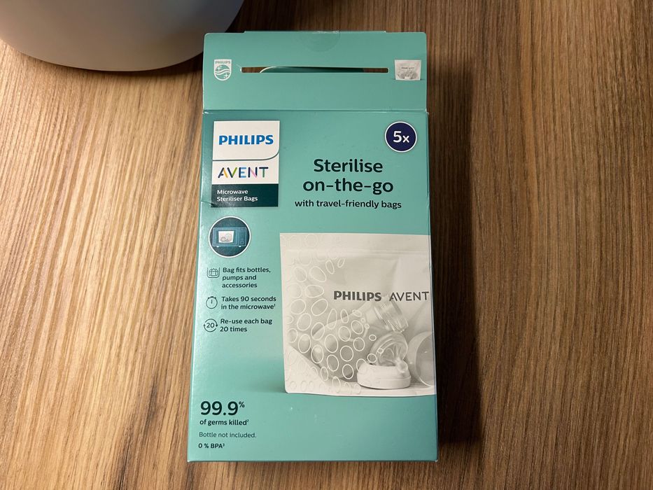 Стерилизиращи Торбички и залъгалки Philips Avent