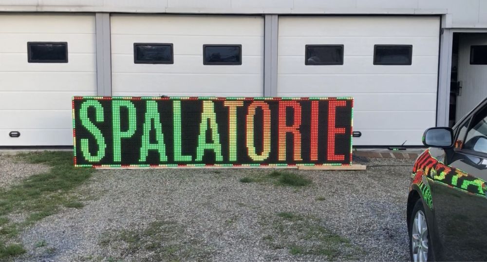 Reclame led programabile mari