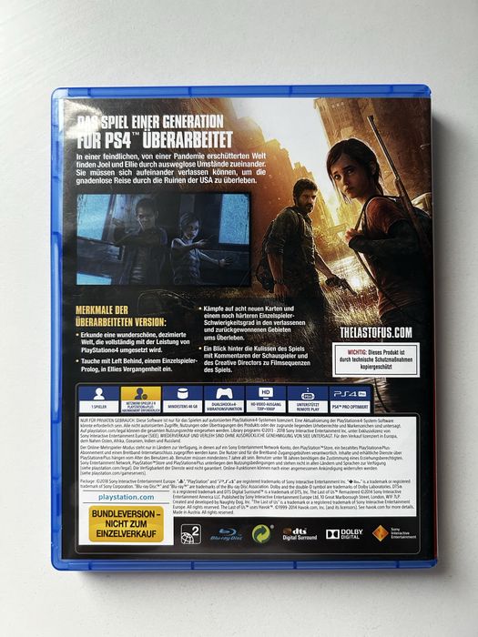 Joc PS4 “The last of us” remastered