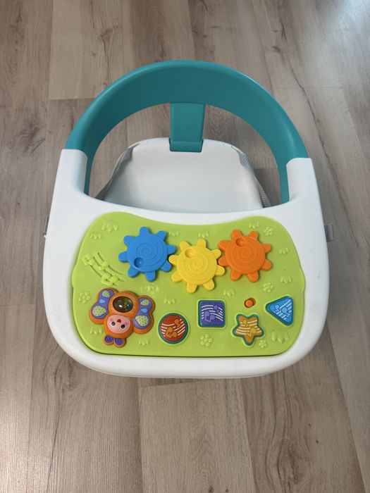 WINFUN 3 в 1 Музикален Стол с табла за храна и активен борд