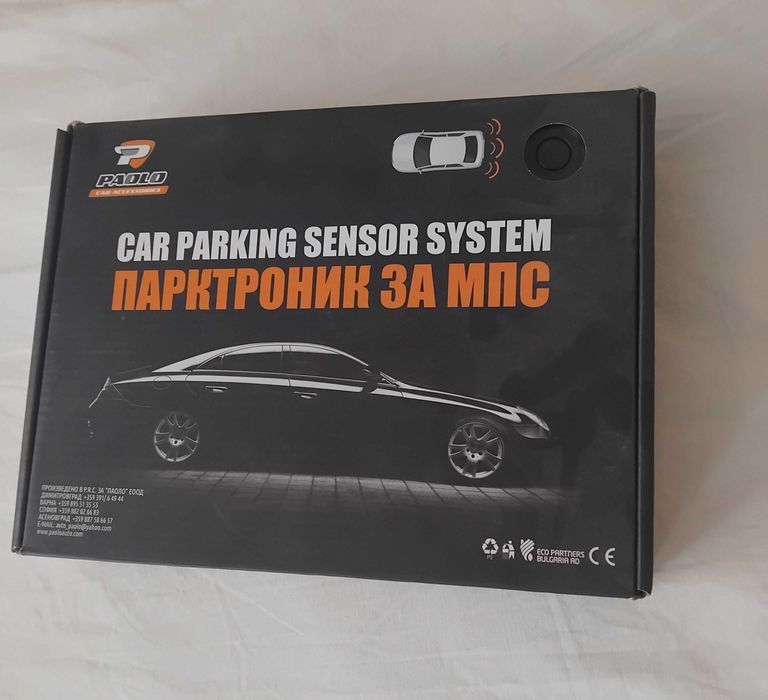 Парктроник 4сензора дисплей и звукова сигнализация