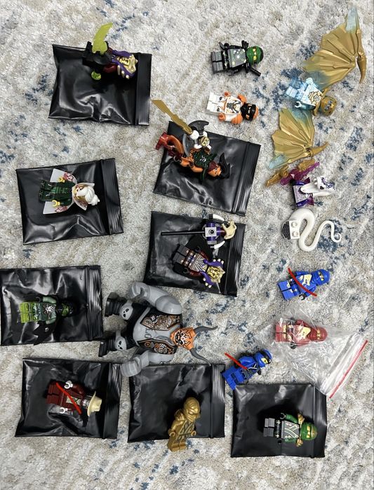 Продам лего ниндзяго минифигурки