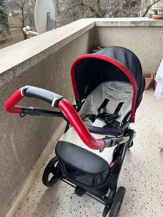 Peg Perego Fiat 500 Бебешка количка 3в1