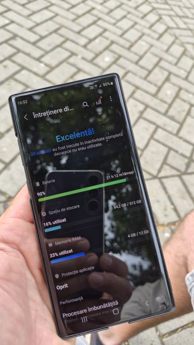 Samsung Note 10 plus 12 GB ram cu 512 Mem