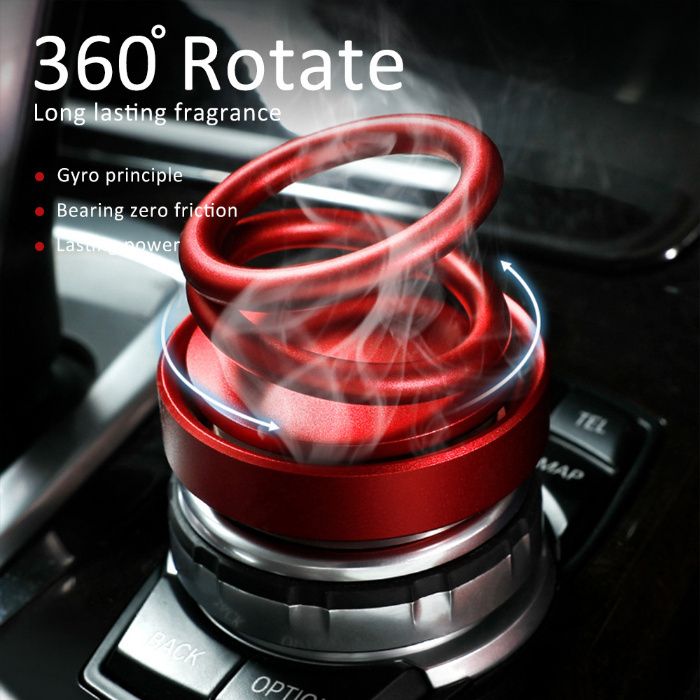 Вращающийся автомобильный освежитель воздуха - креативный