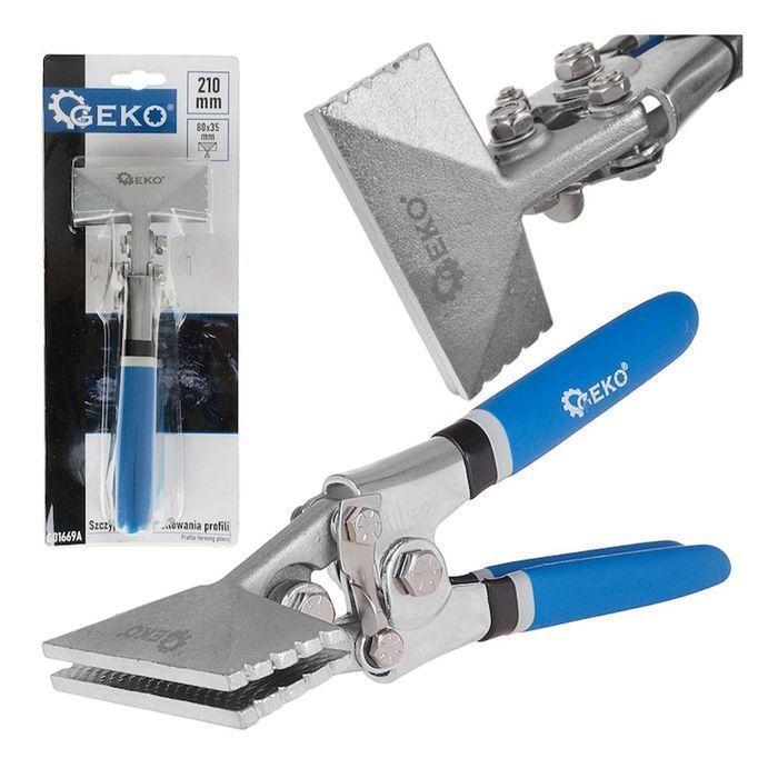 Cleste pentru indoit modelat tabla tinichigerie auto acoperis 210mm 80