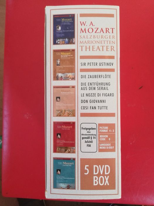 Колекция дискове на Моцарт