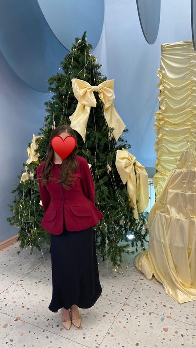 Пиджак бордовый