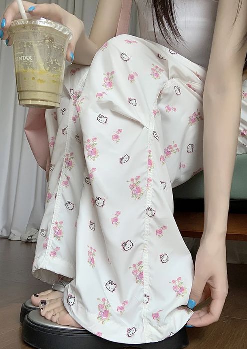 Штаны хэллоу китти