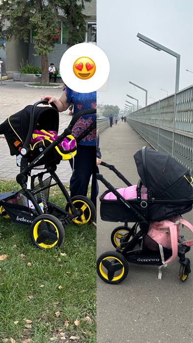 Продам коляску 3 в 1 Belecoo X6