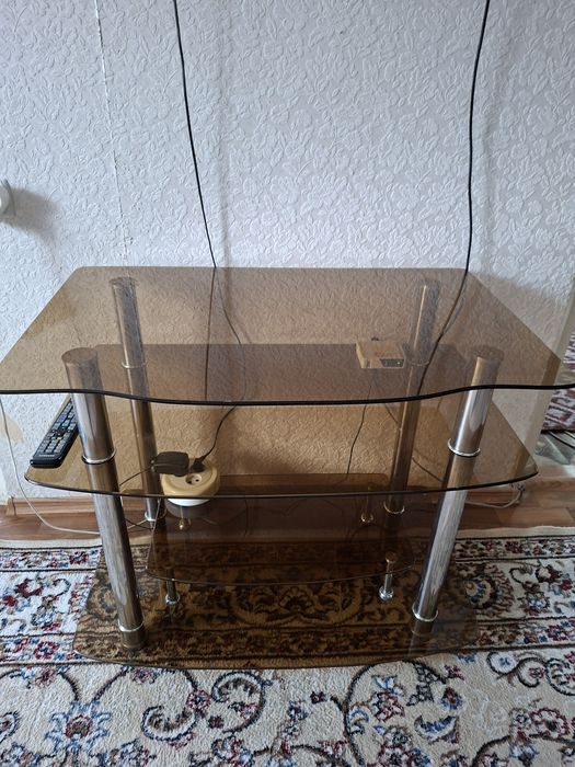 Столик   стеклянный