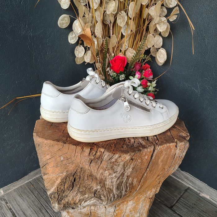 Rieker, sneakers damă piele naturală, pantofi sport casual