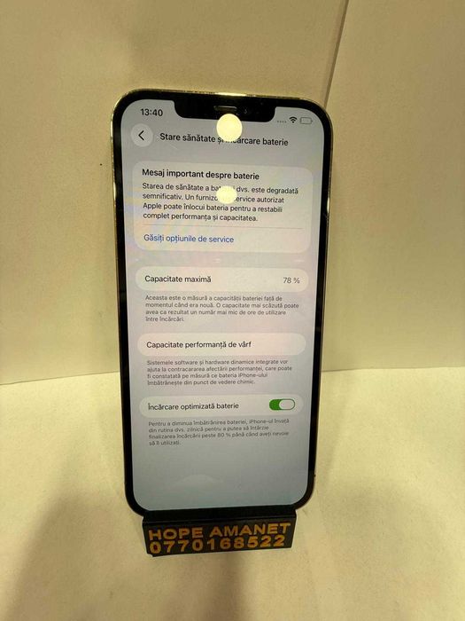 Hope Amanet P1/IPHONE 12 PROMAX 128GB/78% BAT #38143