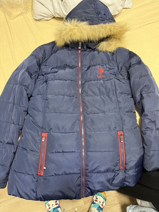 Дамско яке U.S.Polo ASSN USPA  с гъши пух